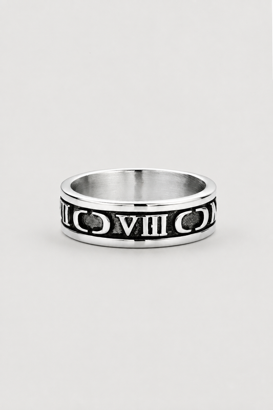 Inception Ring | Gold or Silver | Unisex | Stainless Steel | Bold Statement Design | Modern Style | Steven & Levon