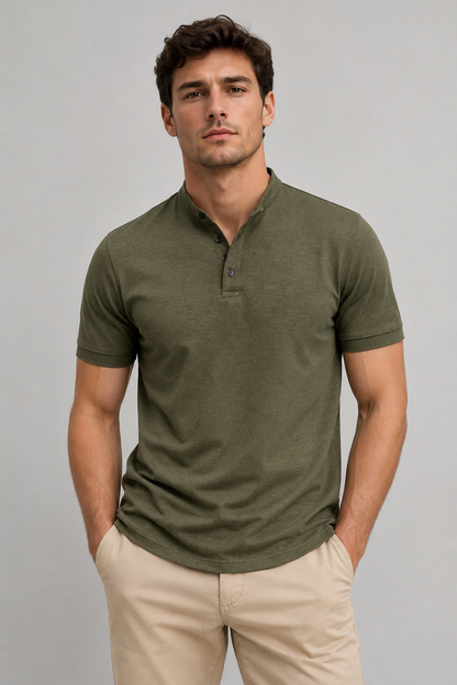 Men's Polo Shirt | Men | Lightweight | Smart Casual Short Sleeve | Steven & Levon