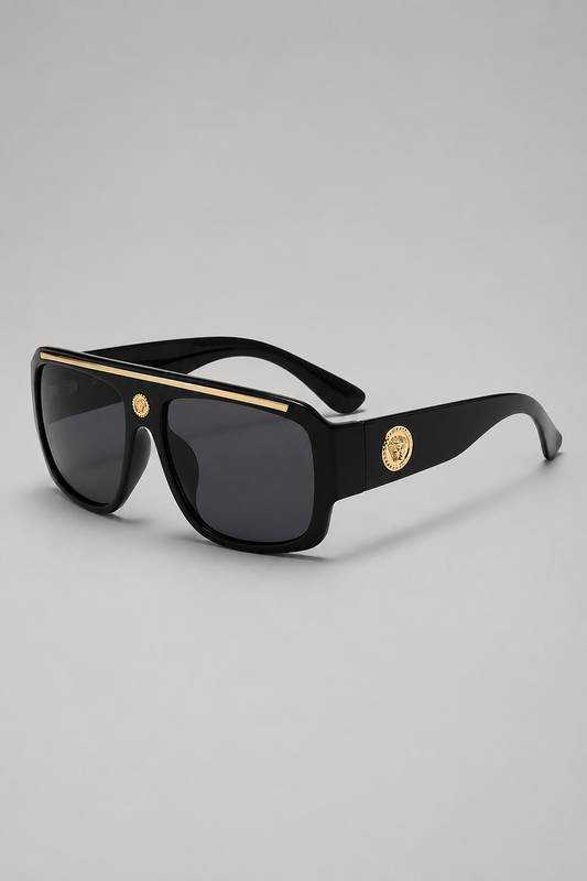 Oversized Square Sunglasses | Unisex | UV400 Designer Eyewear | Luxury Thick Frame | Fashion Travel Shades | Steven & Levon