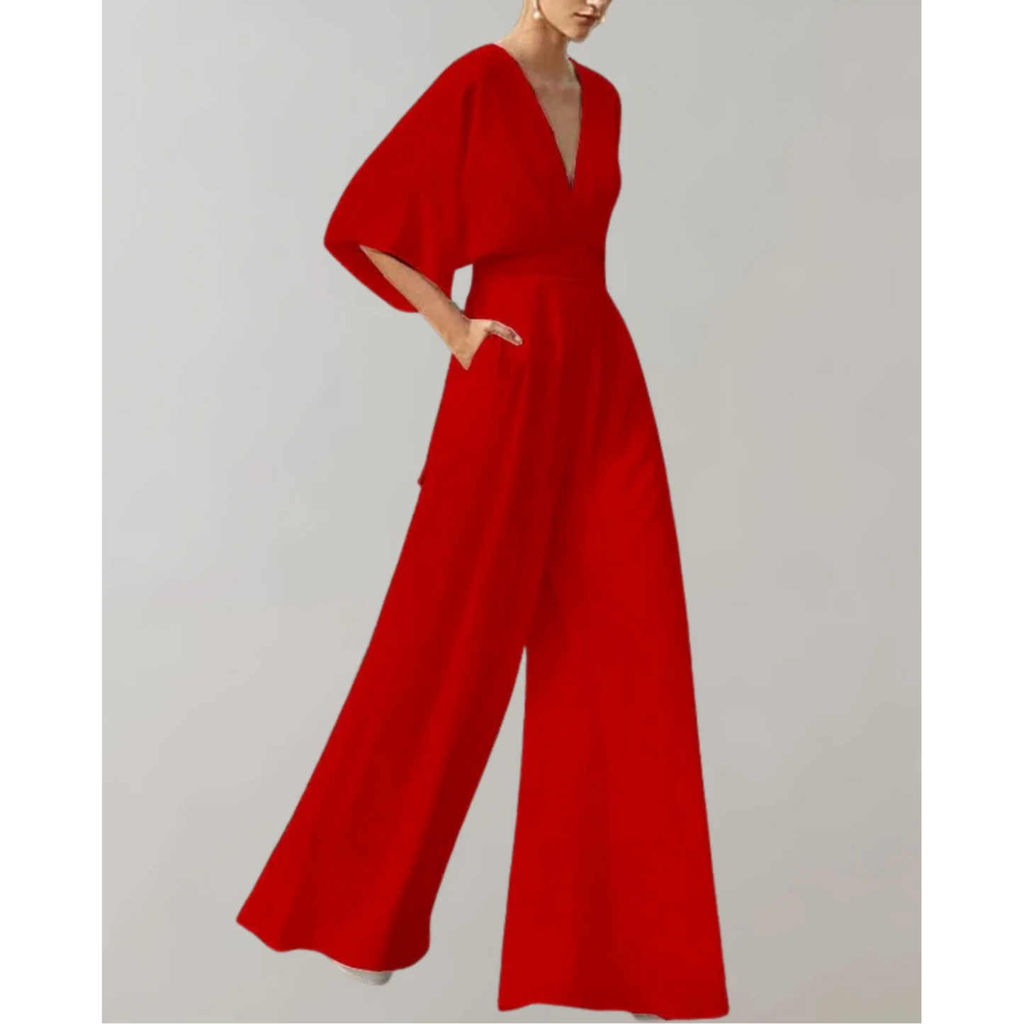 Women's Wide Leg Jumpsuit | Fitted One-Piece Outfit | Elegant Casual | Steven & Levon