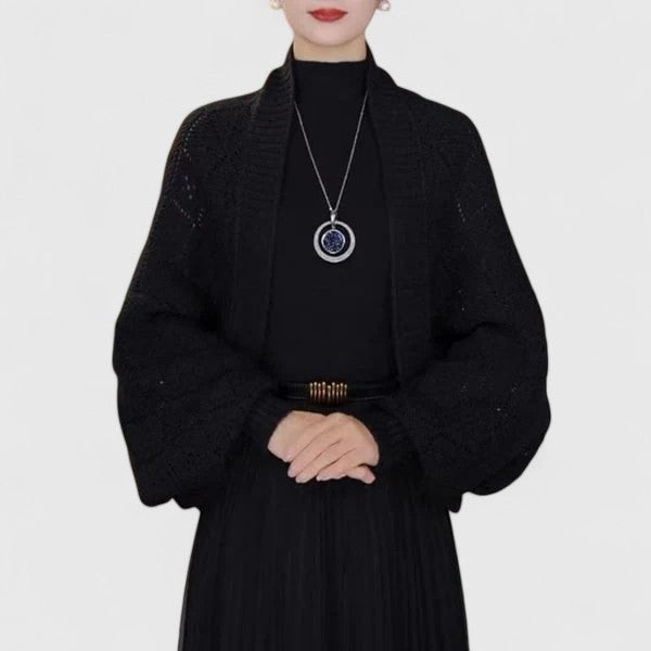 Premium Knit Cardigan | Women | Button Front | Soft Knit | Versatile Smart Casual | Steven & Levon