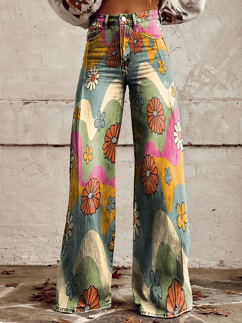 Women's Tailored Trousers | Long Wide Leg Pants | Smart Casual Wear | Steven & Levon