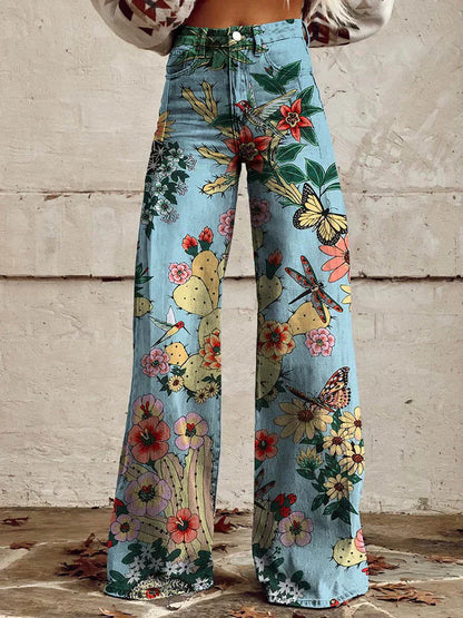 Women's Tailored Trousers | Long Wide Leg Pants | Smart Casual Wear | Steven & Levon