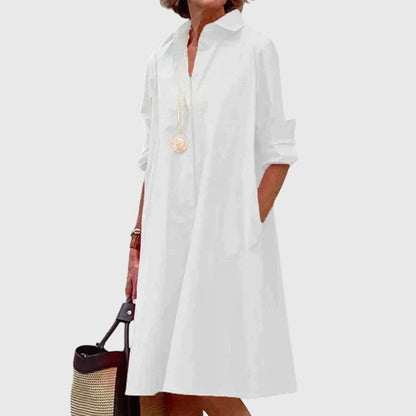 Women's Midi Dress | Pocket Dress | Elegant Everyday Style | Comfortable Fit | Steven & Levon