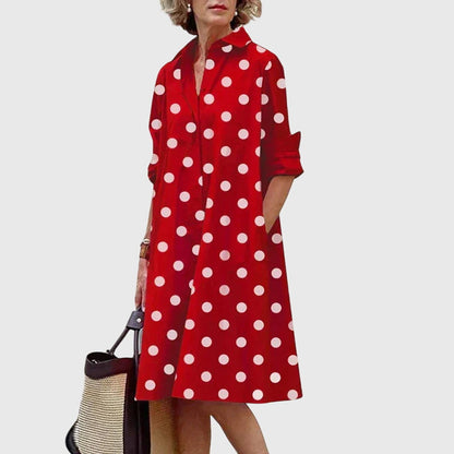 Women's Midi Dress | Pocket Dress | Elegant Everyday Style | Comfortable Fit | Steven & Levon