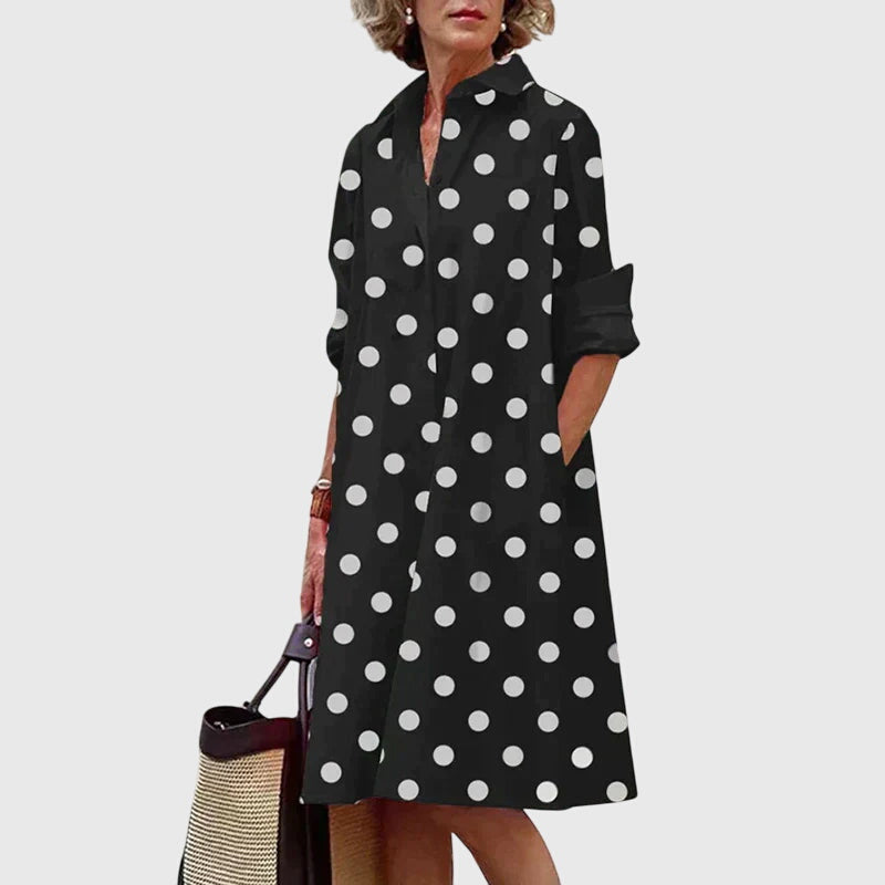 Women's Midi Dress | Pocket Dress | Elegant Everyday Style | Comfortable Fit | Steven & Levon