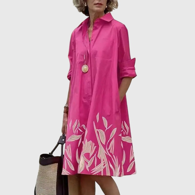 Women's Midi Dress | Pocket Dress | Elegant Everyday Style | Comfortable Fit | Steven & Levon