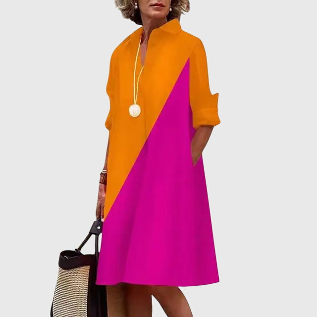 Women's Midi Dress | Pocket Dress | Elegant Everyday Style | Comfortable Fit | Steven & Levon