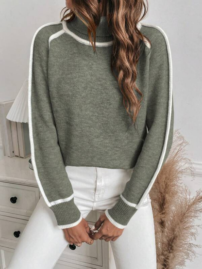 Women's Lined Sweater | Cosy Knit Jumper | Elegant Warm Layer | Steven & Levon