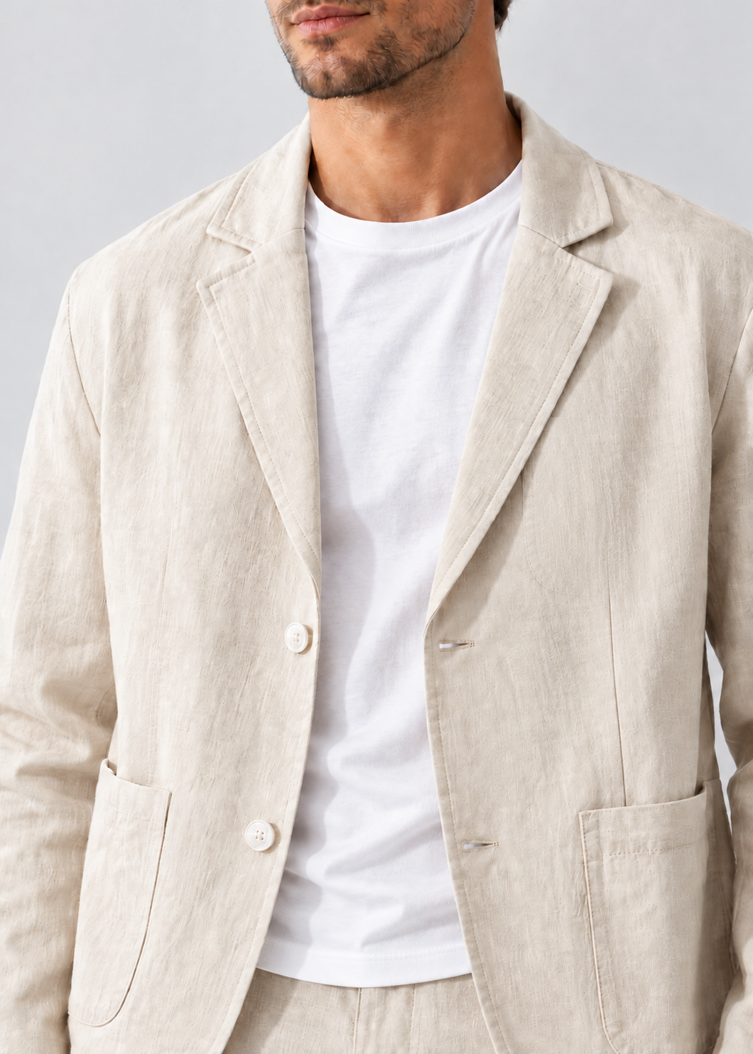 Men's Relaxed Fit Blazer | Men | Lightweight | Smart Casual Jacket | Steven & Levon