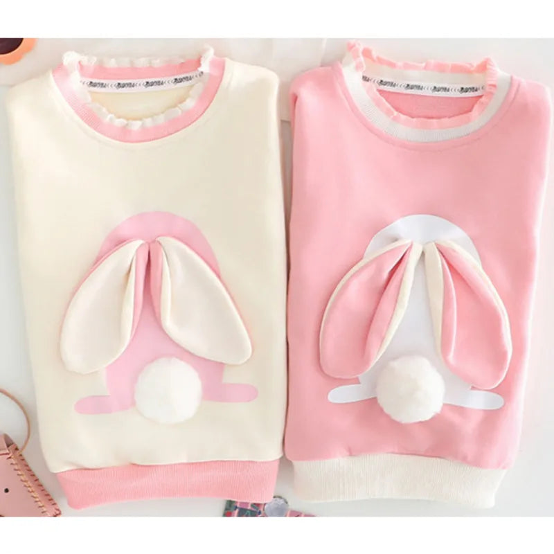Baby Bunny Sweatshirt & Leggings Set | Girls | Long Sleeve | Cotton Outfit | Steven & Levon