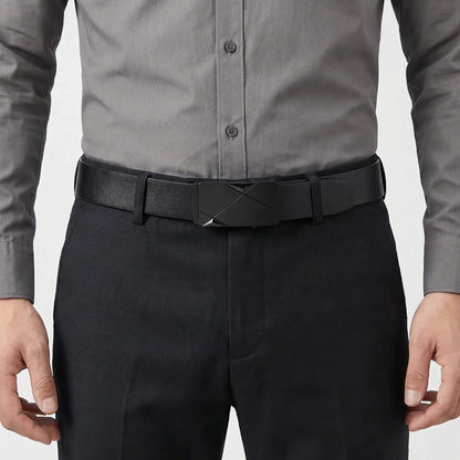 Beltivo - Automatic Buckle Dress Belt For Men  Everyday Smart Dressing