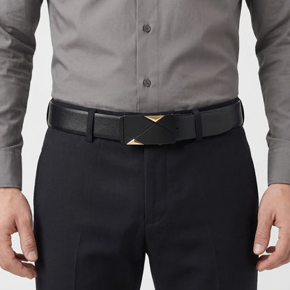 Beltivo - Automatic Buckle Dress Belt For Men  Everyday Smart Dressing