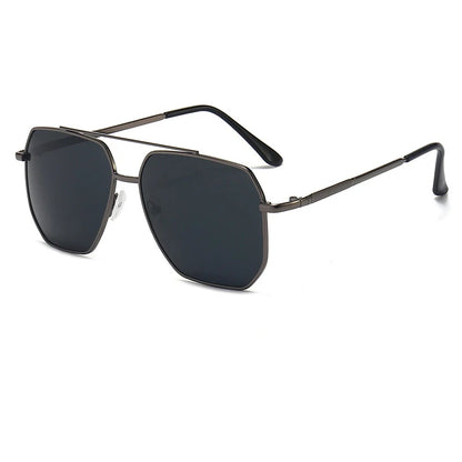 Luxury Square Sunglasses | Unisex | Metal Frame | UV400 Driving Sunglasses | Classic Fashion Eyewear | Steven & Levon