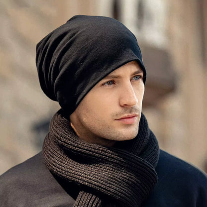 Slouchy Beanie | Unisex Windproof Polyester Ear Warmer Hat for Outdoor Wear | Steven & Levon