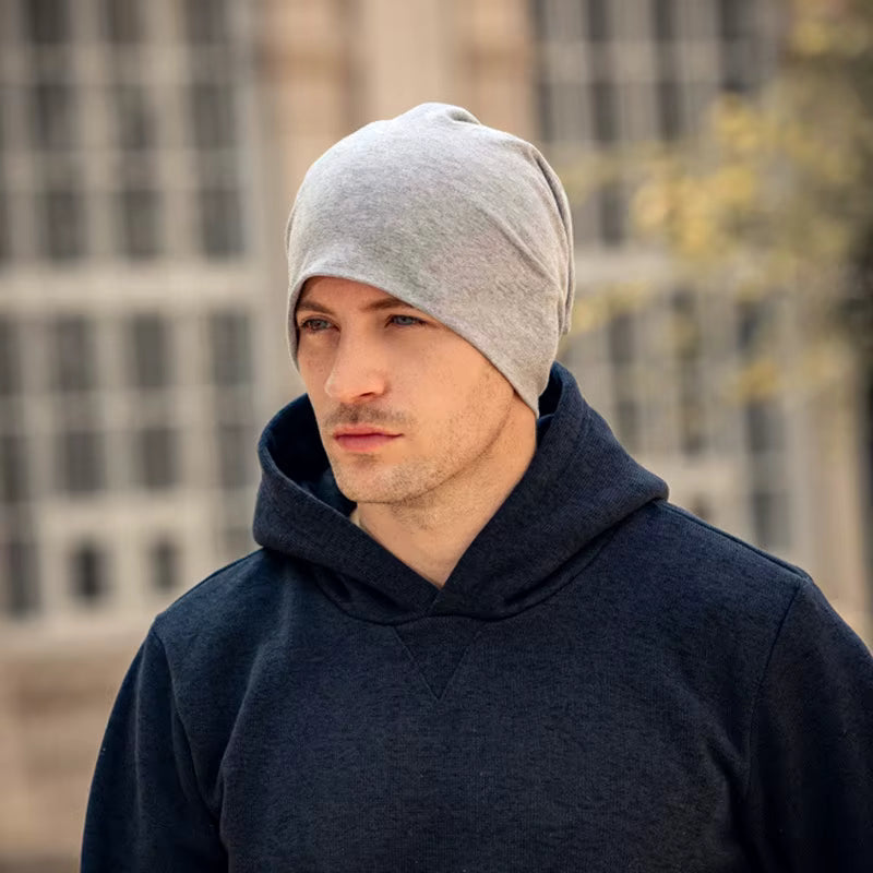 Slouchy Beanie | Unisex Windproof Polyester Ear Warmer Hat for Outdoor Wear | Steven & Levon