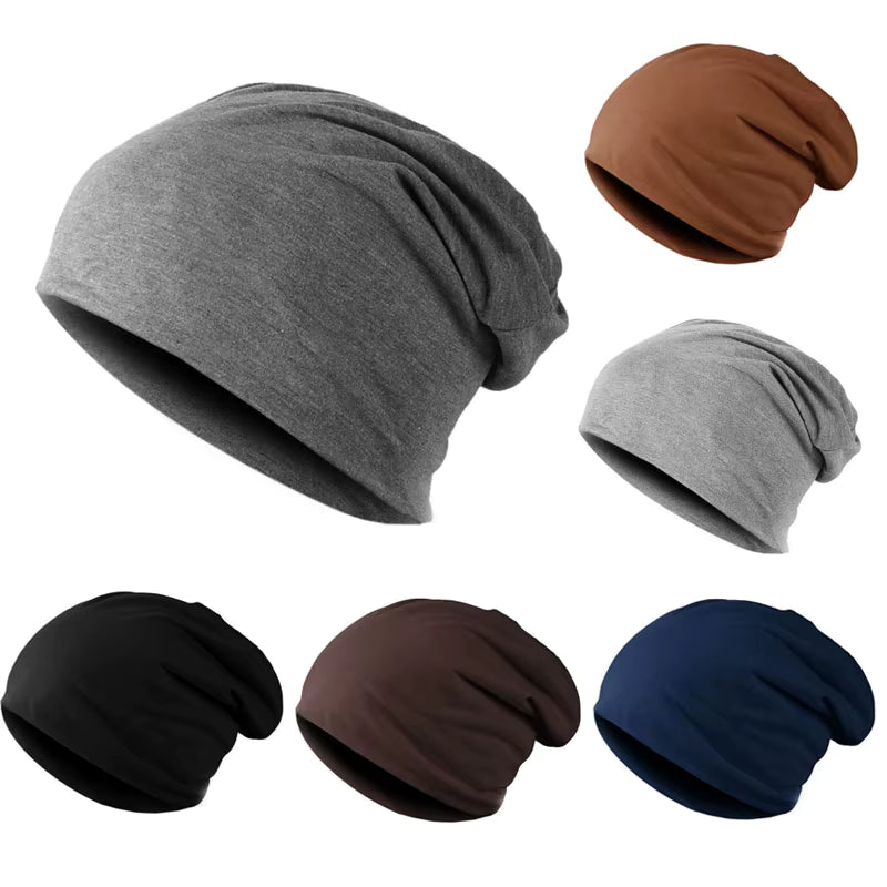 Slouchy Beanie | Unisex Windproof Polyester Ear Warmer Hat for Outdoor Wear | Steven & Levon