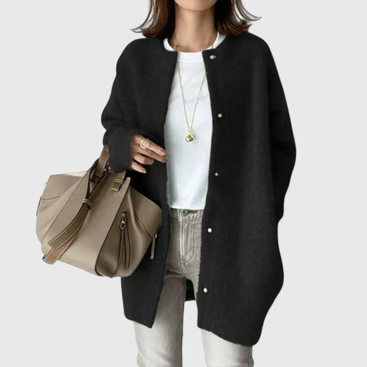 Women's Button-Up Knit Cardigan | Soft Everyday Sweater | Steven & Levon