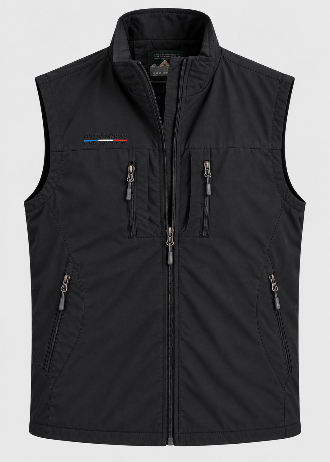 Men's Breathable Cargo Bodywarmer Vest | Utility Gilet | Multi-Pocket | Lightweight | Steven & Levon