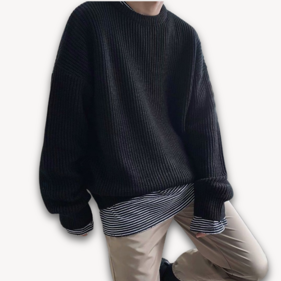 Oversized Knitted Jumper | Knit Pullover Sweater | Women | Soft Knit Fabric | Steven & Levon