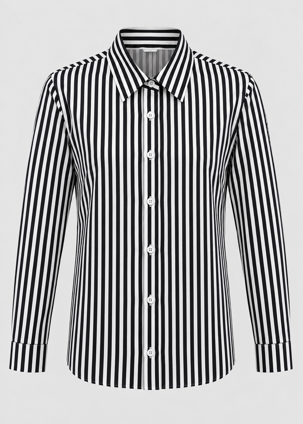 Men's Striped Overshirt | Casual Shirt | Button-Up Lightweight Layer | Steven & Levon