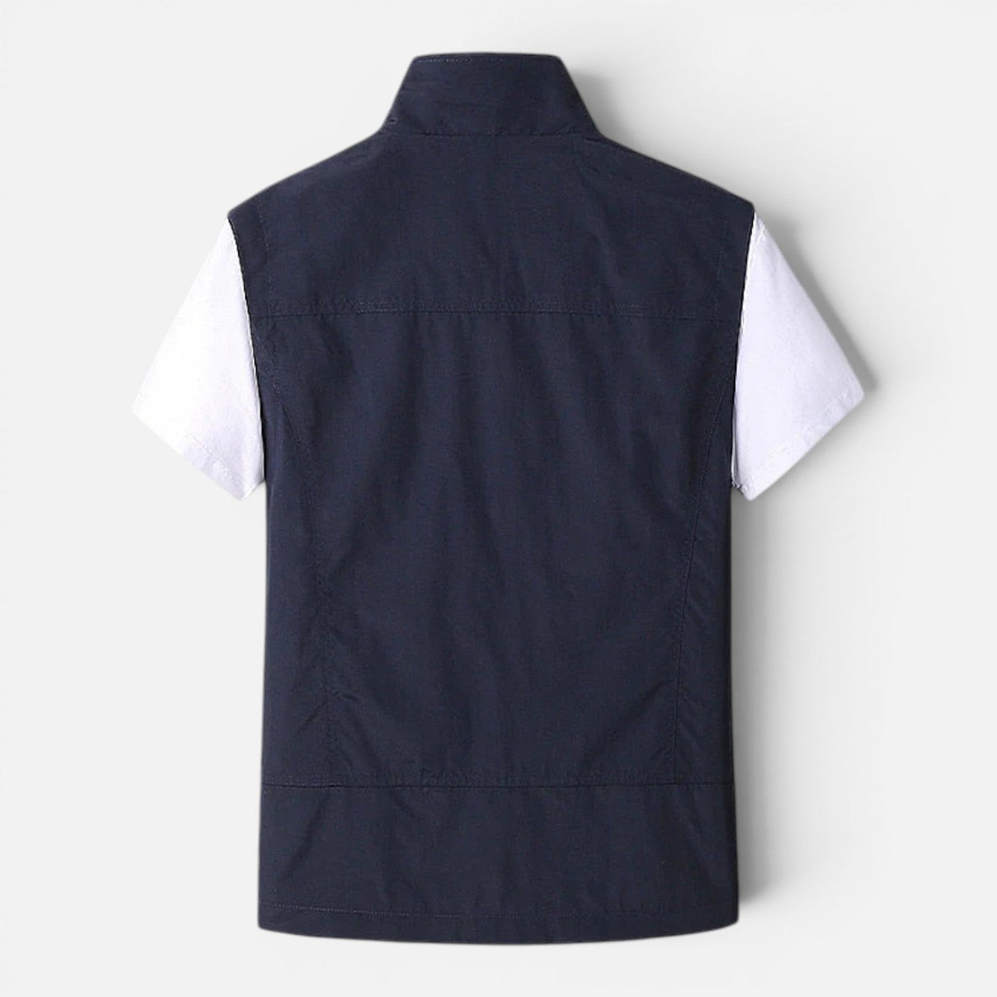 Men's Utility Gilet Vest | Lightweight | Breathable | Multi-Pocket | Outdoor Layer | Steven & Levon