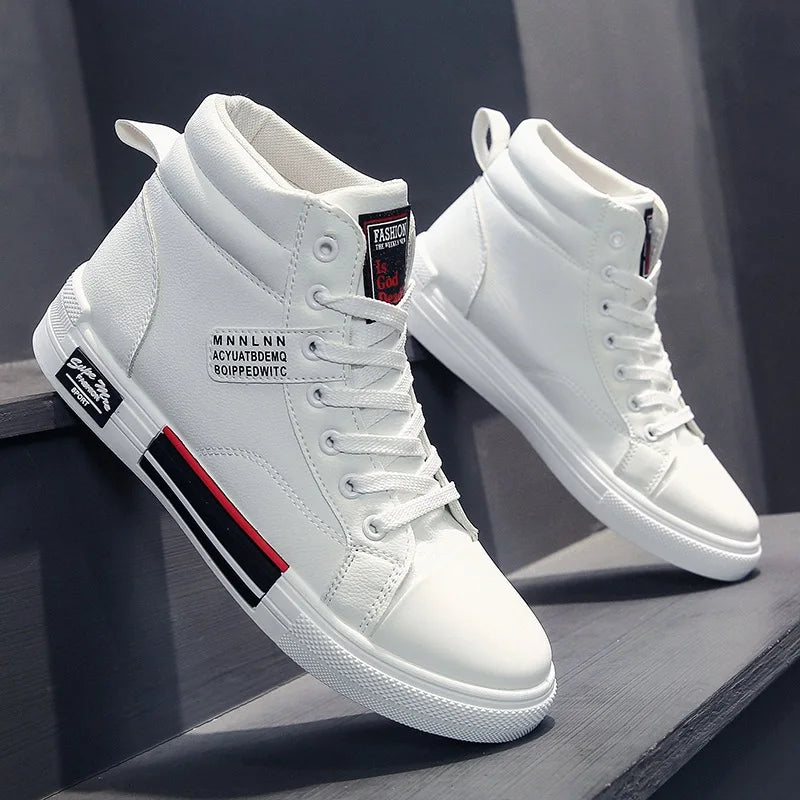 Men's High-Top Sneakers | Casual Walking Shoes | Breathable Sports Trainers | Steven & Levon