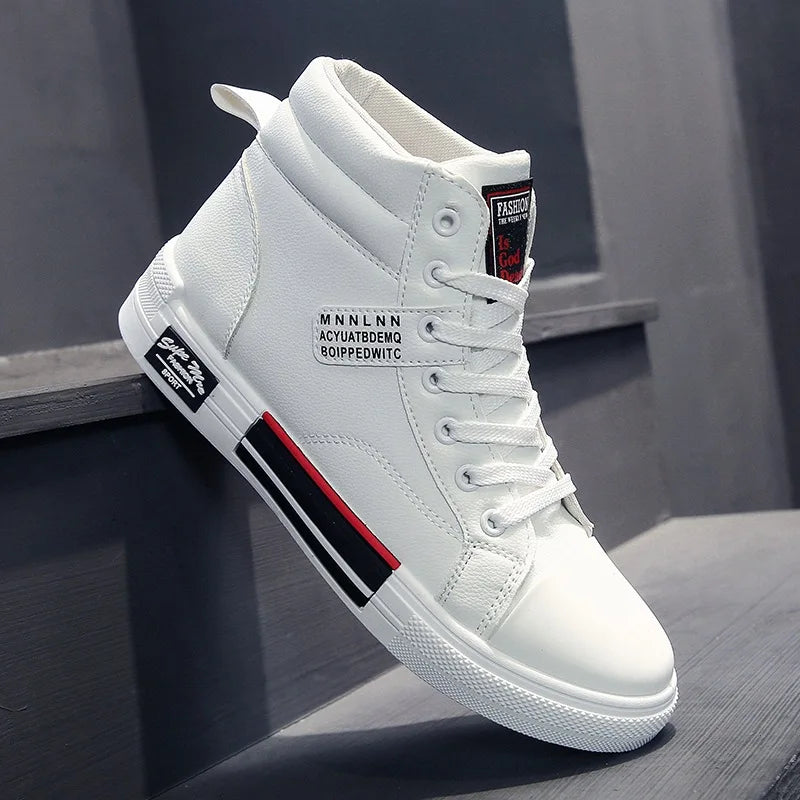 Men's High-Top Sneakers | Casual Walking Shoes | Breathable Sports Trainers | Steven & Levon