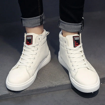 Men's High-Top Sneakers | Casual Walking Shoes | Breathable Sports Trainers | Steven & Levon