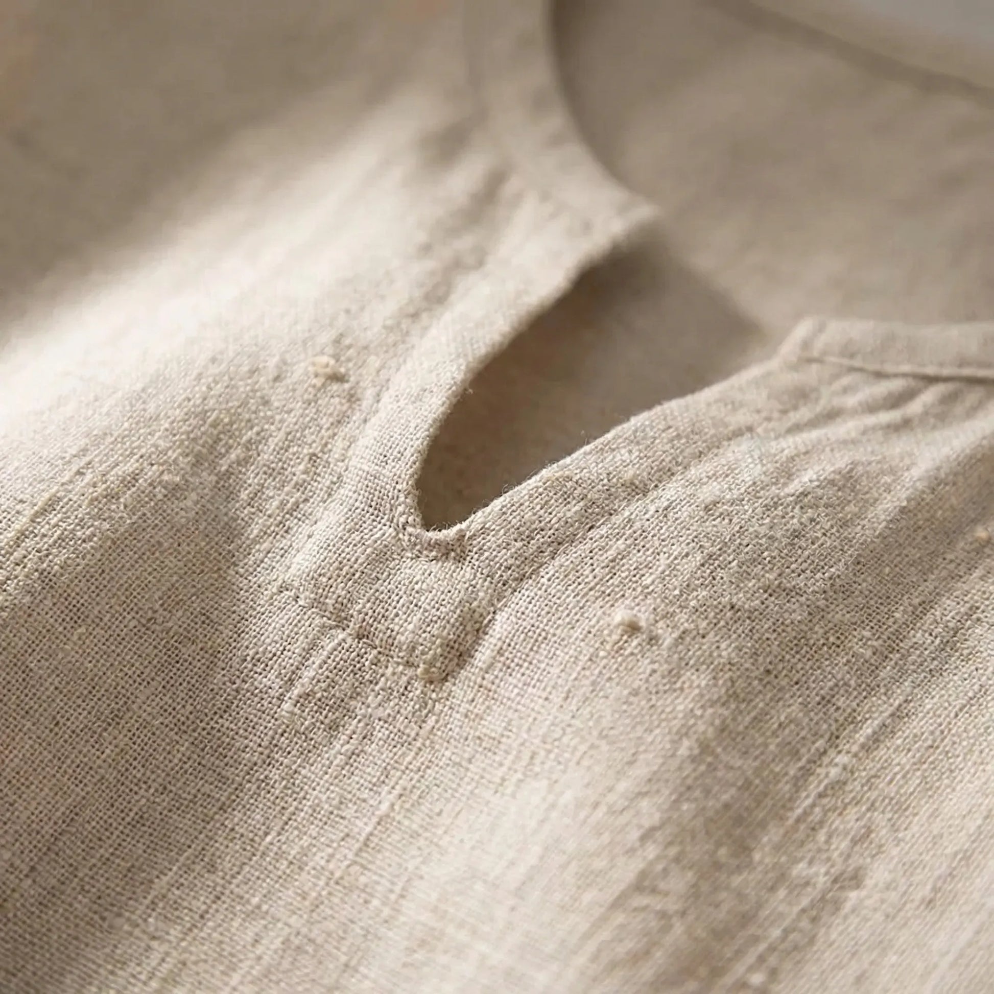 Breezon - Long Sleeve V-Neck Casual Shirt  Casual Everyday Wear