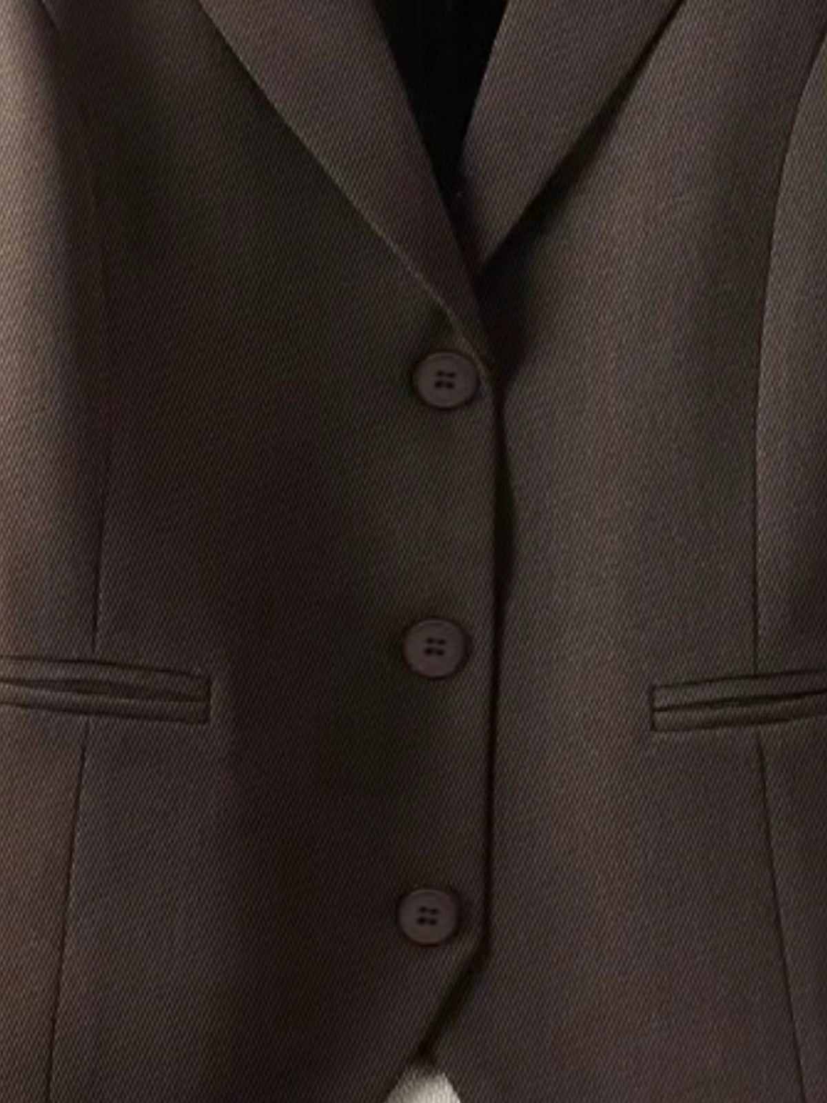 Women's Brown Tailored Waistcoat | Sleeveless Lapel Button Vest | Steven & Levon