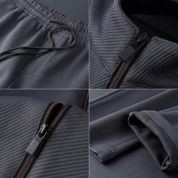 Men's Tracksuit Set | Men | 2 Piece Zip-Up | Casual Sportswear Outfit | Steven & Levon