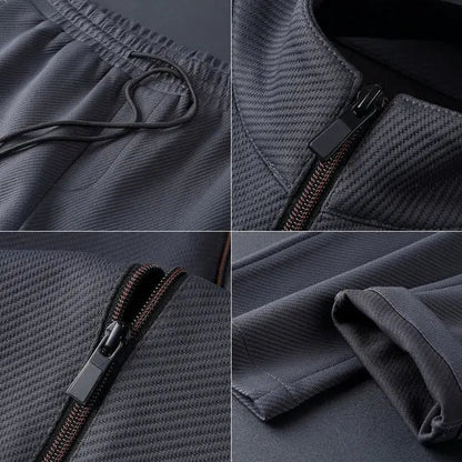 Men's Tracksuit Set | Men | 2 Piece Zip-Up | Casual Sportswear Outfit | Steven & Levon