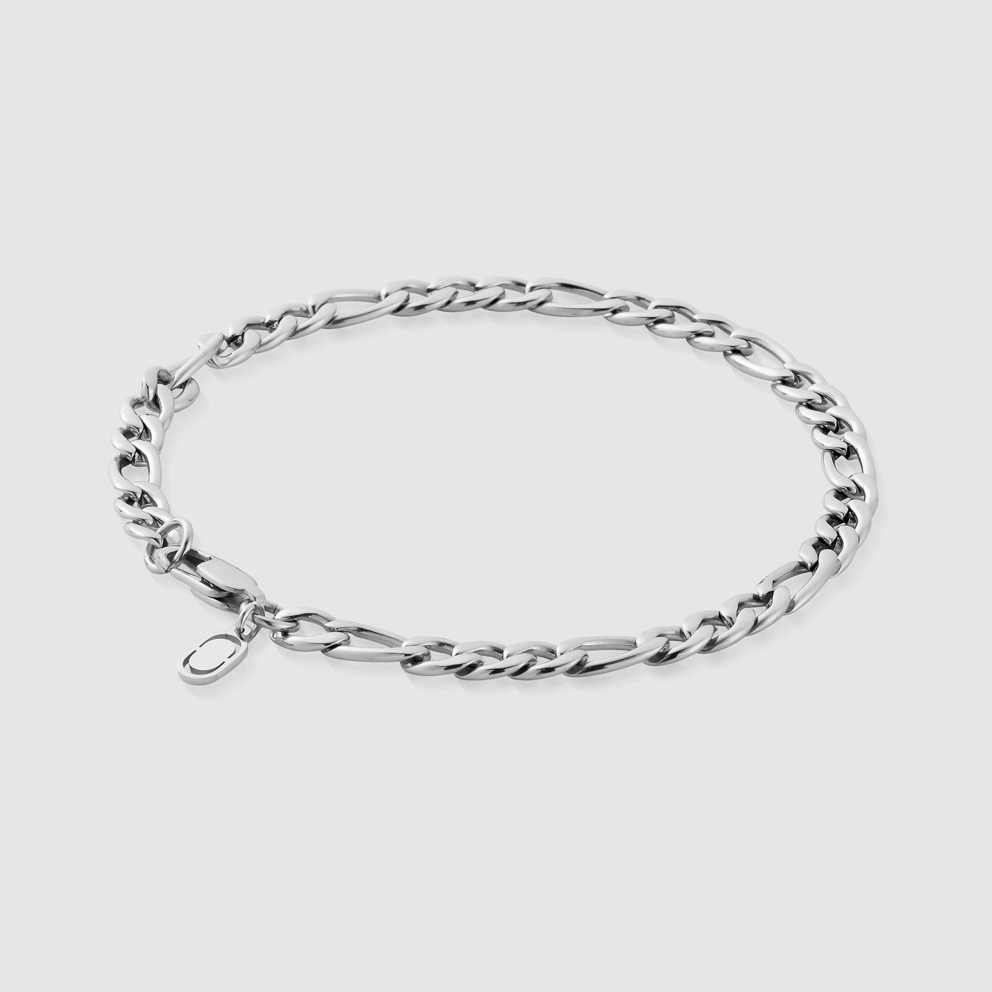 Figaro Bracelet | Men | Gold or Silver | 5mm Figaro Chain Bracelet | Steven & Levon