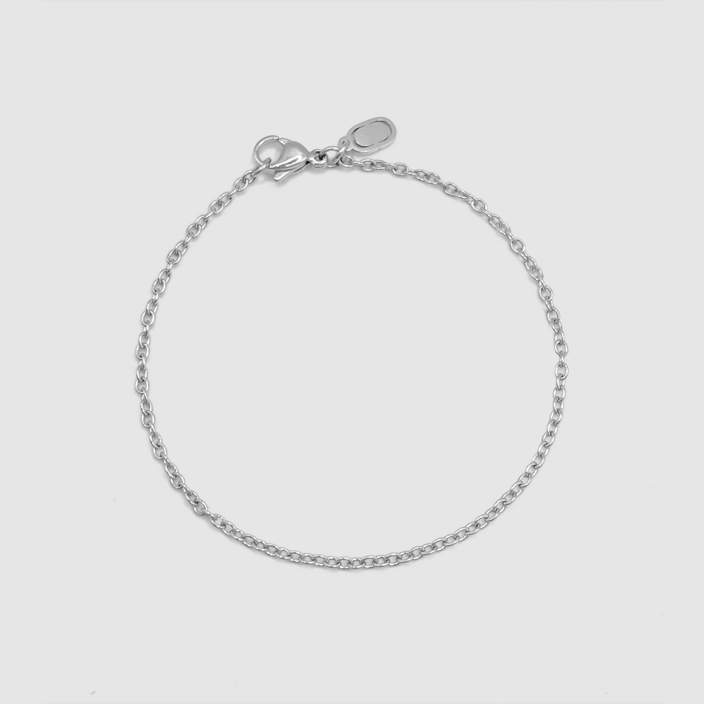 Cable Bracelet | Men | Gold, Rose Gold or Silver | 2mm Cable Chain Bracelet | Steven & Levon