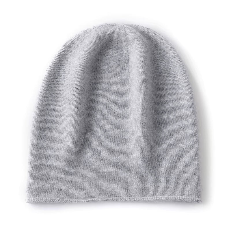 Cashmere Beanie | Unisex 100% Pure Cashmere Knitted Winter Hat for Outdoor Wear | Steven & Levon