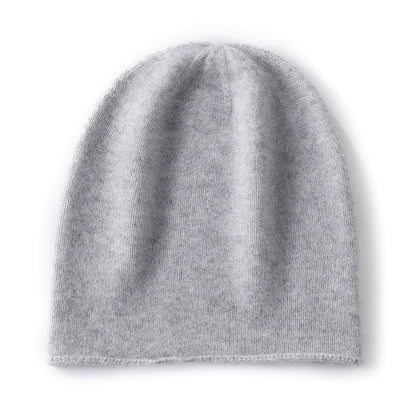 Cashmere Beanie | Unisex 100% Pure Cashmere Knitted Winter Hat for Outdoor Wear | Steven & Levon
