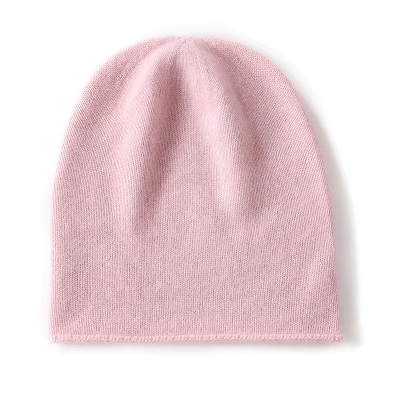 Cashmere Beanie | Unisex 100% Pure Cashmere Knitted Winter Hat for Outdoor Wear | Steven & Levon