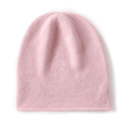 Cashmere Beanie | Unisex 100% Pure Cashmere Knitted Winter Hat for Outdoor Wear | Steven & Levon