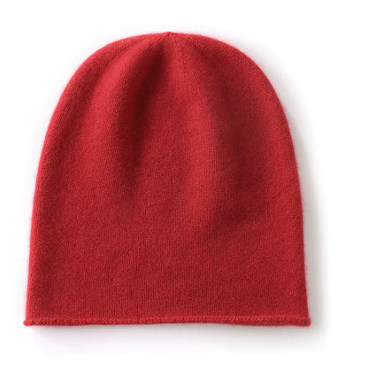 Cashmere Beanie | Unisex 100% Pure Cashmere Knitted Winter Hat for Outdoor Wear | Steven & Levon