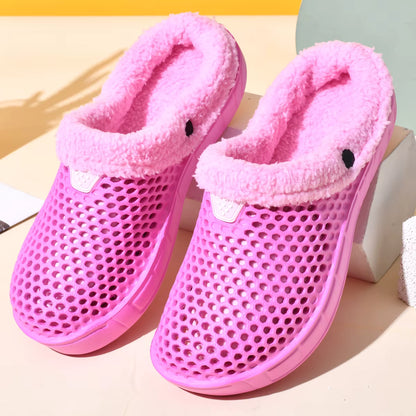 Cotton Slippers | Unisex | Plush Velvet Lining | Thick Sole | Winter Indoor | Steven & Levon