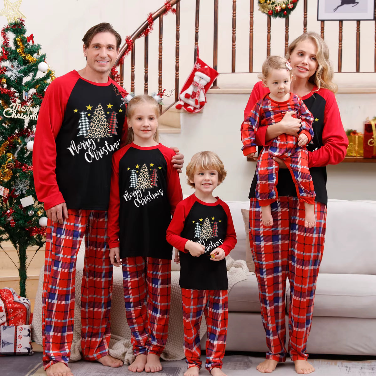 Christmas Matching Sleepwear | Family Pajamas Set for Adults Kids & Babies | Steven & Levon
