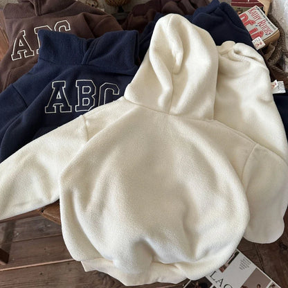 Kids Fleece Hoodie & Jogger Set | Boys & Girls | ABC Pullover | Winter Tracksuit | Steven & Levon