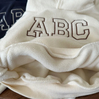Kids Fleece Hoodie & Jogger Set | Boys & Girls | ABC Pullover | Winter Tracksuit | Steven & Levon