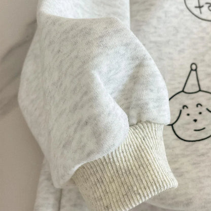Caden | Kids Sports Suit | Unisex | Cartoon Sweatshirt & Pants | 2-Piece Tracksuit | Steven & Levon