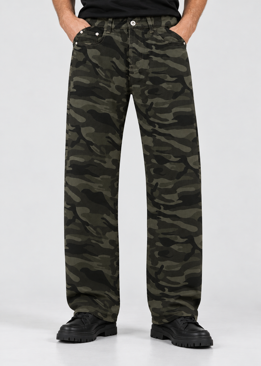 Men's Loose Wide-Leg Jeans | Relaxed Fit | Casual Everyday | Steven & Levon