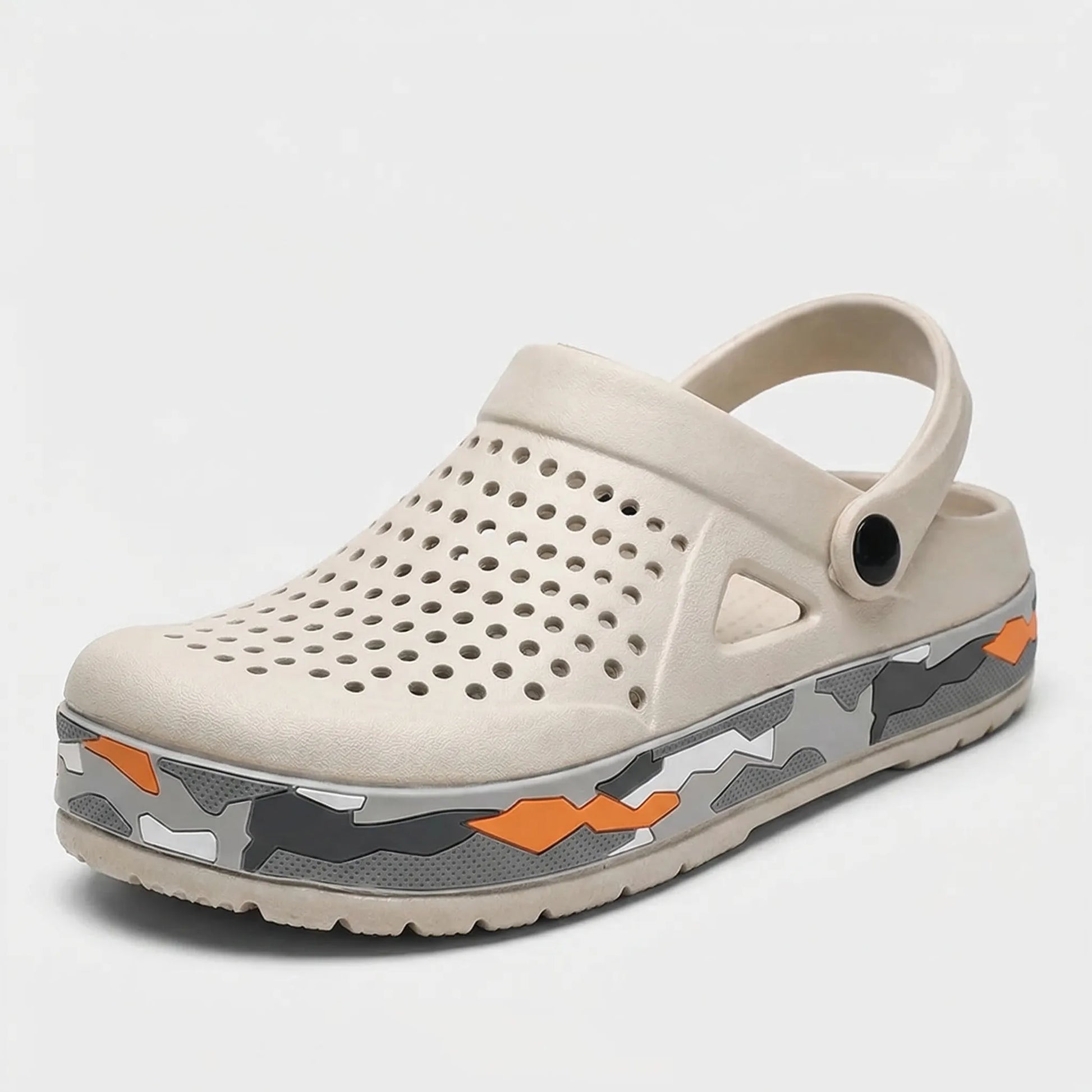 Camolit - Ventilated Slip-On Clog Sandal  Beach And Poolside Wear