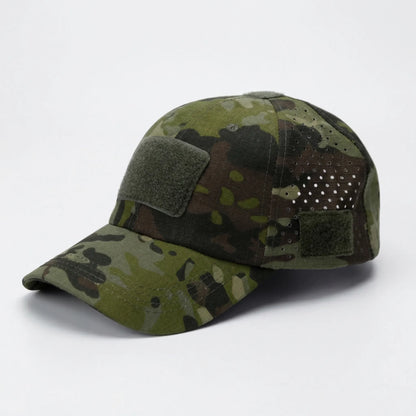 Camoura - Camouflage Print Breathable Baseball Cap  Blocking Harsh Sun