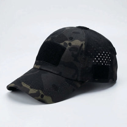 Camoura - Camouflage Print Breathable Baseball Cap  Blocking Harsh Sun