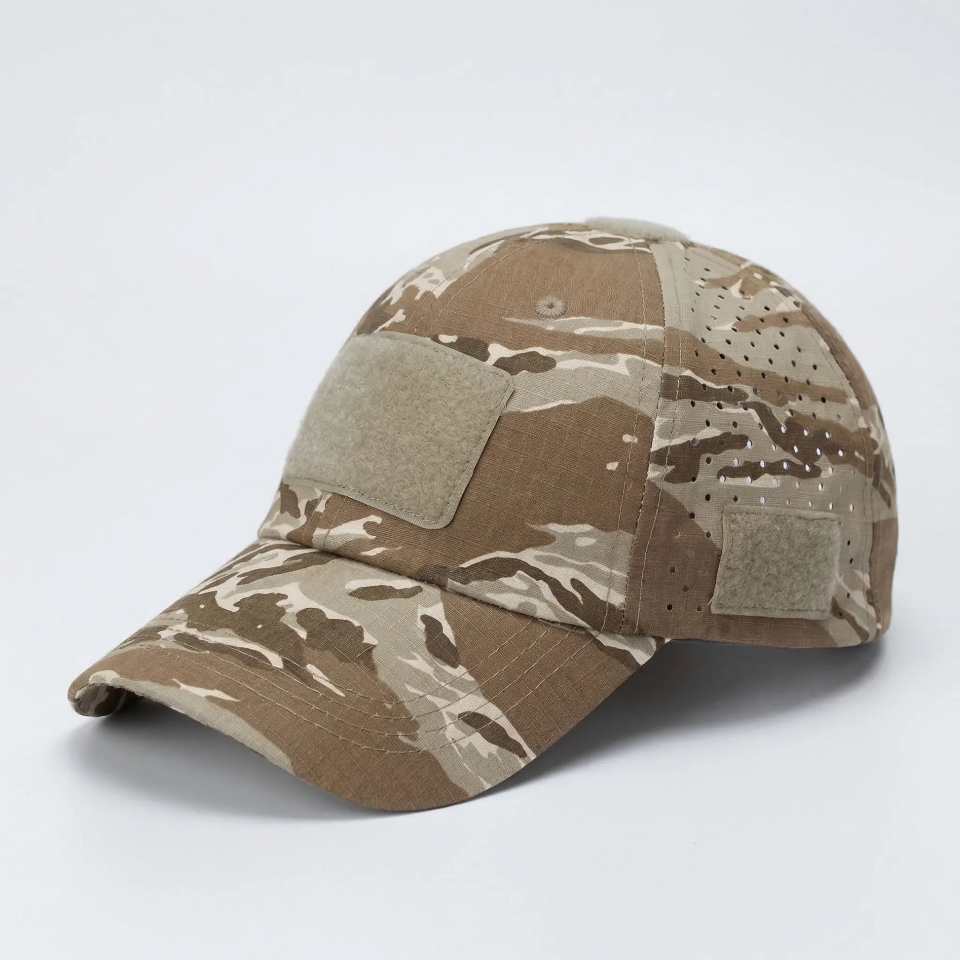 Camoura - Camouflage Print Breathable Baseball Cap  Blocking Harsh Sun